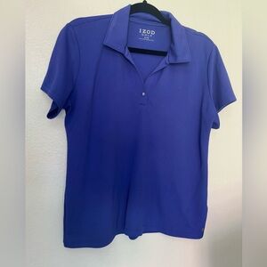 IZOD Women's purple Polo Shirt